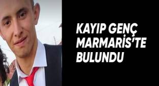 Kayıp genç gezmeye gittiği Marmaris’te bulundu