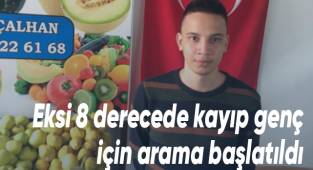 Kayıp genç için dağda komandolarla arama başlatıldı