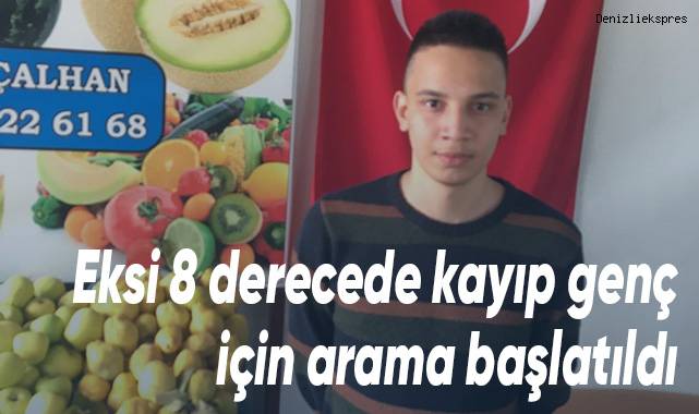 Kayıp genç için dağda komandolarla arama başlatıldı