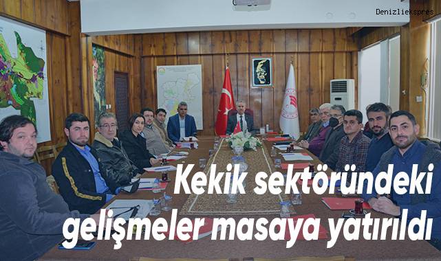 Kekik sektöründeki gelişmeler masaya yatırıldı
