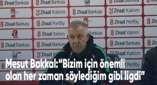 Mesut Bakkal: “Mağlup olduk ama oyuncularımı kutluyorum”