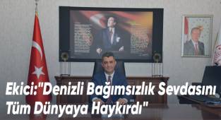 Milli Eğitim Müdürü Ekici'den 4 Şubat Mesajı