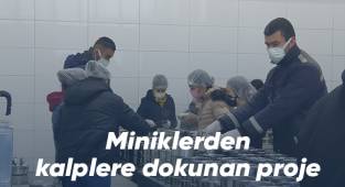 Miniklerden kalplere dokunan proje