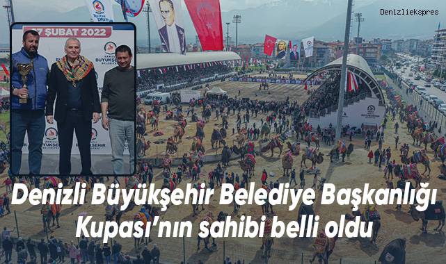 On binlerce Denizlili deve güreşi heyecanını doyasıya yaşadı