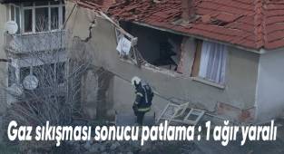 Pamukkale'de gaz sıkışması sonucu patlama:1 ağır yaralı