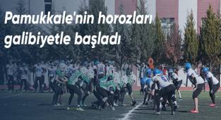 Pamukkale'nin horozları galibiyetle başladı