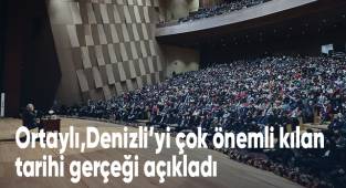 Prof. Dr. İlber Ortaylı binlerce Denizlili ile buluştu