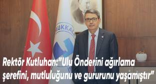 Rektör Kutluhan’dan ‘4 Şubat’ Mesajı