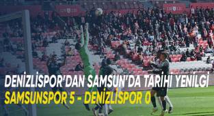 Spor Toto 1. Lig: Samsunspor: 5 - Denizlispor: 0