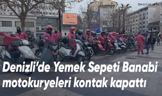 Zammı yetersiz bulan Yemek Sepeti kuryeleri, kontak kapatarak iş yavaşlattı