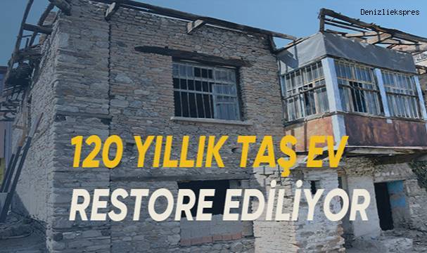 120 Yıllık Taş ev restore ediliyor