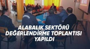 Alabalık sektörü değerlendirme toplantısı yapıldı