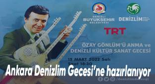 Ankara Denizlim Gecesi'ne hazırlanıyor