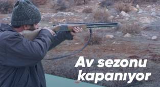Av sezonu kapanıyor