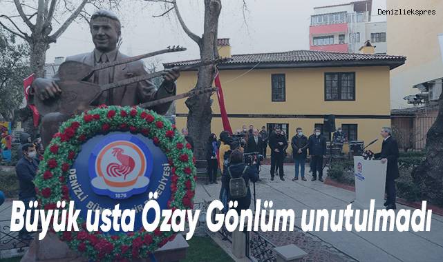 Büyük usta Özay Gönlüm unutulmadı