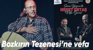 Büyükşehir’den “Sinan Yağmur’la Neşet Ertaş Vefa Gecesi”