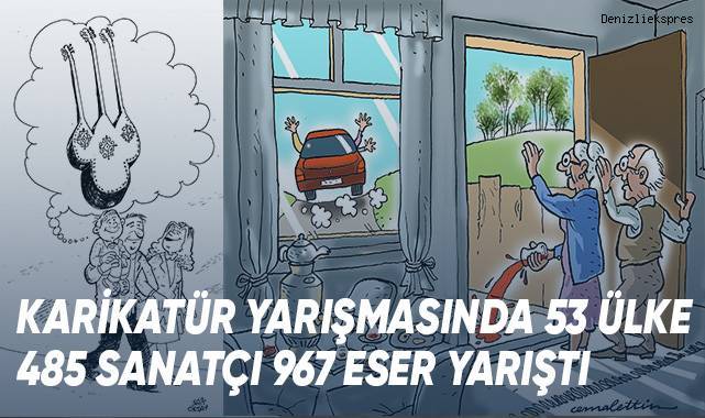 Büyükşehir'in 2. uluslararası karikatür yarışması sonuçlandı