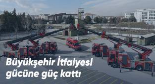 Büyükşehir İtfaiyesi gücüne güç kattı