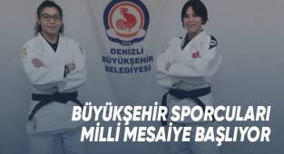 BÜYÜKŞEHİR SPORCULARI MİLLİ MESAİYE BAŞLIYOR