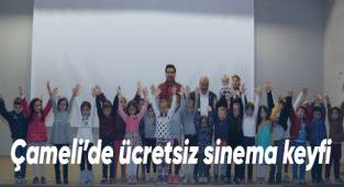 Çameli’de ücretsiz sinema keyfi