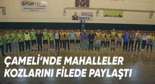 Çameli'nde mahalleler kozlarını filede paylaştı