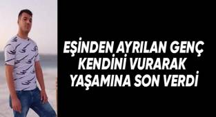 Denizli'de eşinden ayrılan genç kendini silahla vurarak yaşamına son verdi