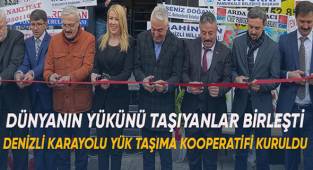 Dünyanın yükünü taşıyanlar kooperatif kurdu