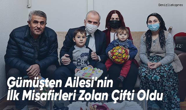 Gümüşten Ailesi'nin İlk Misafirleri Zolan Çifti Oldu