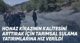 Honaz Belediyesi’nin tarımsal sulamaya desteği sürüyor