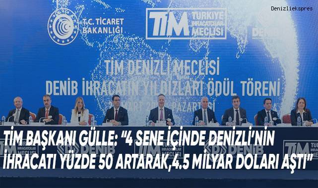 İhracat ailesi Denizli'de bir araya geldi