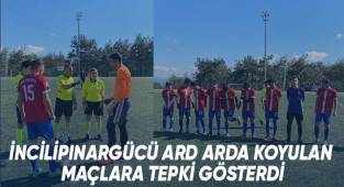 İncilipınargücü ardı arda koyulan maça tepki gösterdi