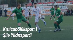 Kızılcabölükspor: 1 - Şile Yıldızspor:1