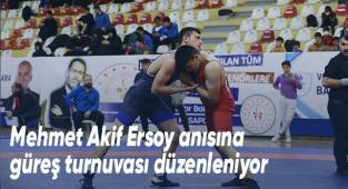 Milli Şair Ersoy anısına güreş turnuvası düzenleniyor