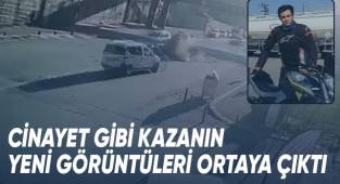 Motokuryenin hayatını kaybettiği kaza anının yeni görüntüleri ortaya çıktı