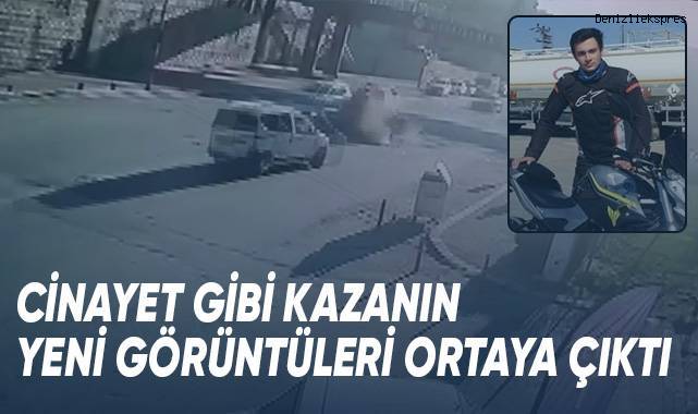 Motokuryenin hayatını kaybettiği kaza anının yeni görüntüleri ortaya çıktı