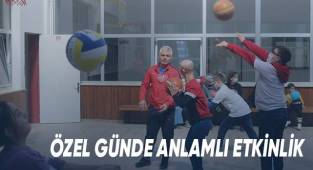 Özel günde anlamlı etkinlik