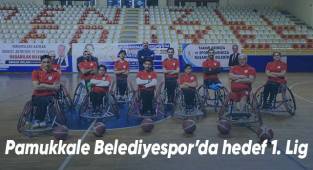 Pamukkale Belediyespor’da hedef 1. Lig