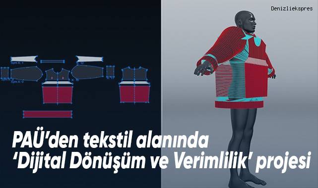 PAÜ'den tekstil alanında 'Dijital Dönüşüm ve Verimlilik' projesi