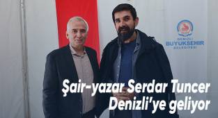 Sevilen şiirleri ve kendine has sohbeti ile tanınan Tuncer Büyükşehir’in konuğu olacak