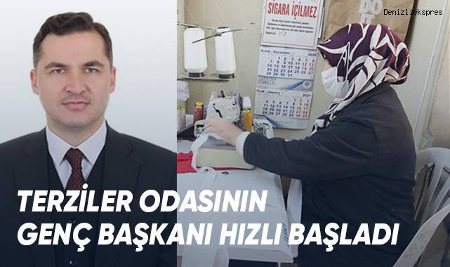 Terziler Odasının Genç Başkanı Hızlı Başladı