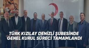 Türk Kızılay Denizli Şubesinde genel kurul süreci tamamlandı