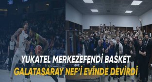 Yukatel Merkezefendi Basket kendi evinde Galatasaray Nef'i devirdi
