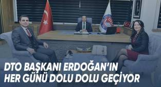 Başkan Erdoğan, ziyaretine gelenlerle görüştü; ardından da açılışa katıldı