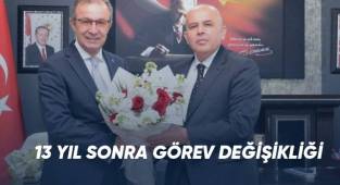 13 yıl sonra görev değişikliği