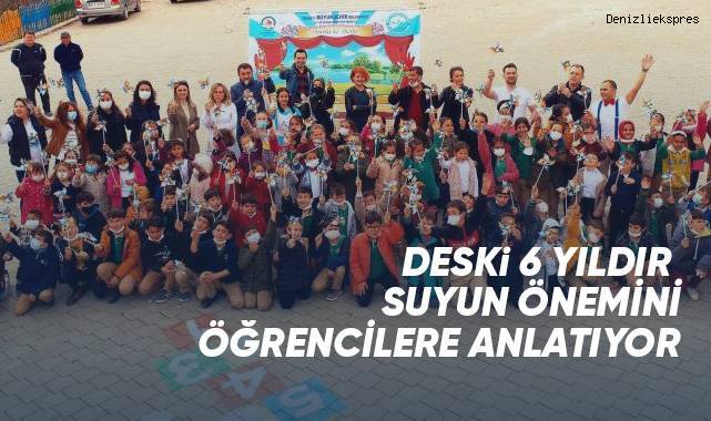 190 okuldaki 24 bin öğrenciye suyun önemi anlatıldı