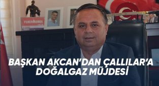 BAŞKAN AKCAN'DAN ÇAL'A DOĞALGAZ MÜJDESİ