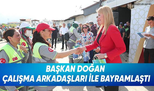 Başkan Doğan Çalışma Arkadaşları İle Bayramlaştı