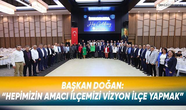 Başkan Doğan Muhtarlarla İftarda Bir Araya Geldi