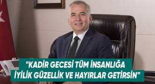 Başkan Osman Zolan’dan Kadir Gecesi mesajı