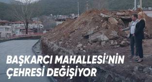 Başkarcı'da yeni meydan ve pazaryeri çalışmaları başladı
